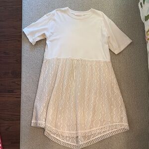 See by Chloe Eyelet Tshirt Dress